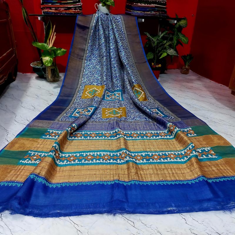 Handcrafted Tussar Silk