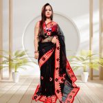 Reshom Kota Gamcha Checks Applique