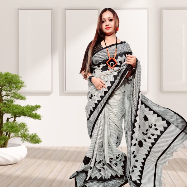 Dhaniakhali Pure Cotton Applique Work