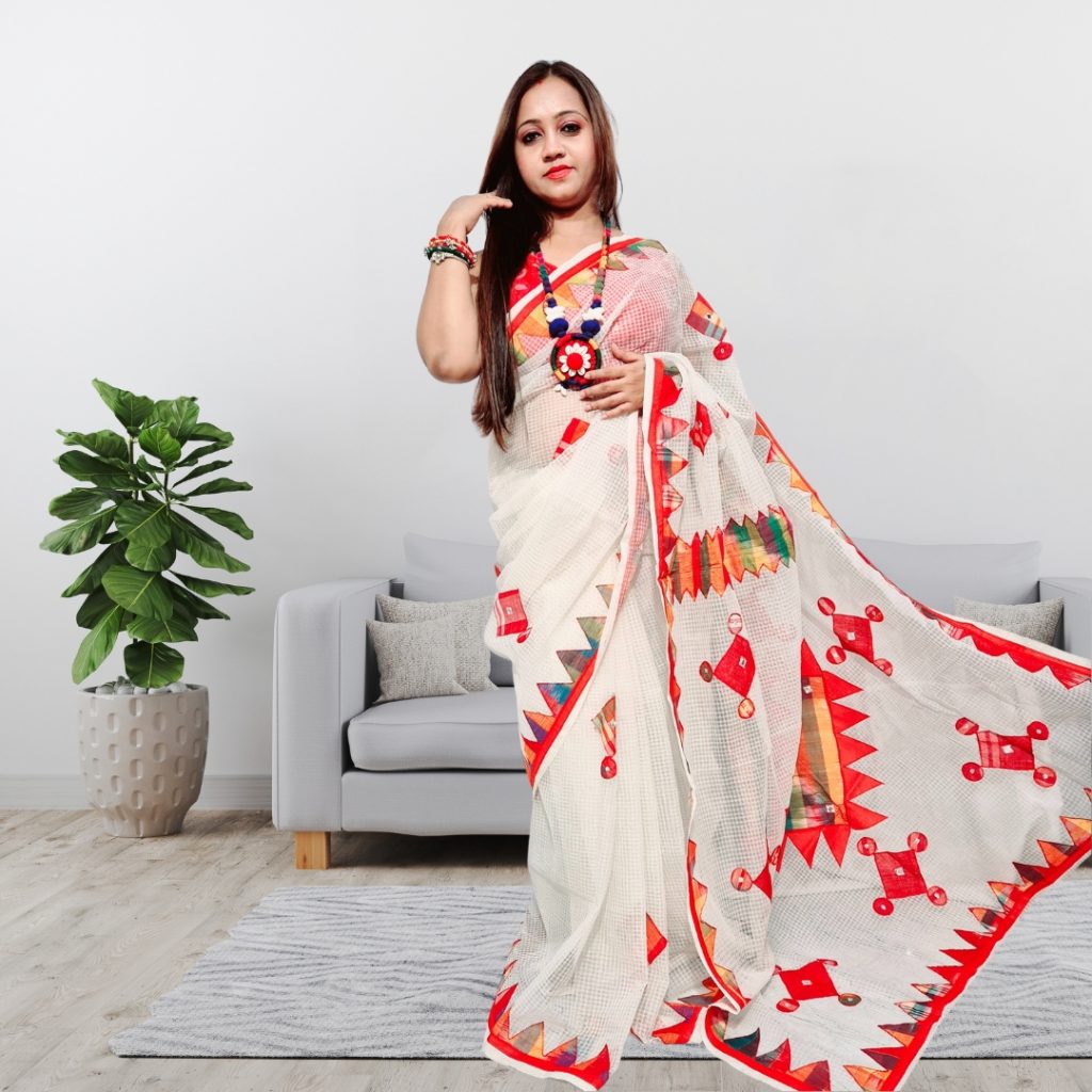 Reshom Kota Kotki Gamcha Applique